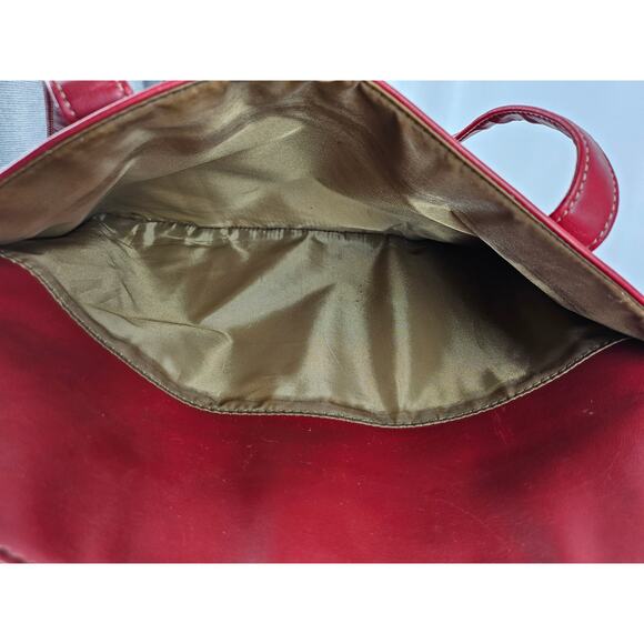 BUXTON RED CARRYALL OR LAPTOP TOTE BAG - STYLISH AND FUNCTIONAL - Picture 5 of 14